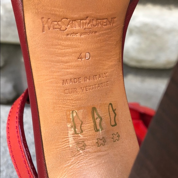 ⭐️HP🧜♀️YSL Tom Ford 2002 Iconic Runway shoe sz40 - Picture 8 of 8